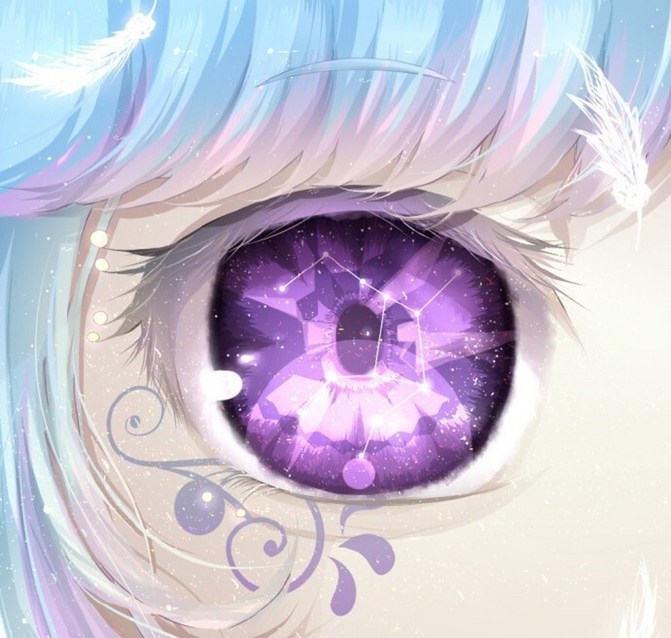 动漫唯美治愈头像|眼睛里有星辰大海 星辰大海828282非常的治愈