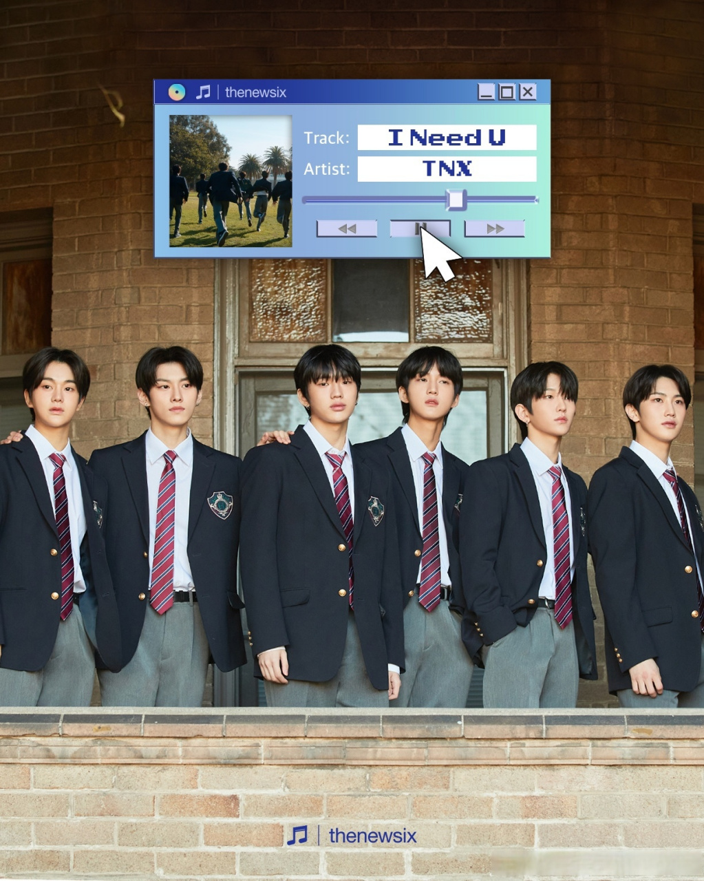 tnx男团#将于2月15日回归,预告"i need u"公开.