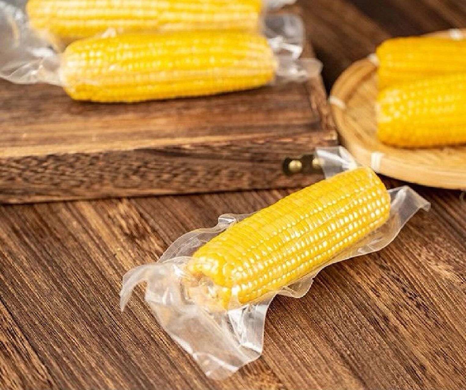 真空包装糯玉米🌽可蒸可煮多样吃法  	 为保证正道良田每一穗甜糯玉