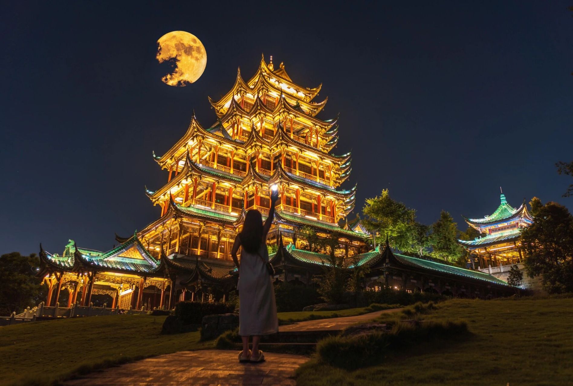 重庆网红打卡地—鸿恩寺 99江北区鸿恩寺森林公园(东一门) 喜欢拍