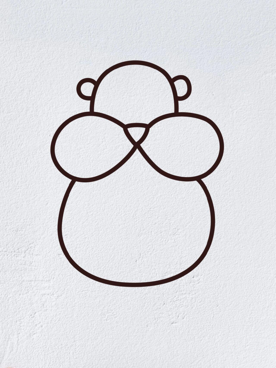 动物简笔画之可爱的河狸(内附过程图)