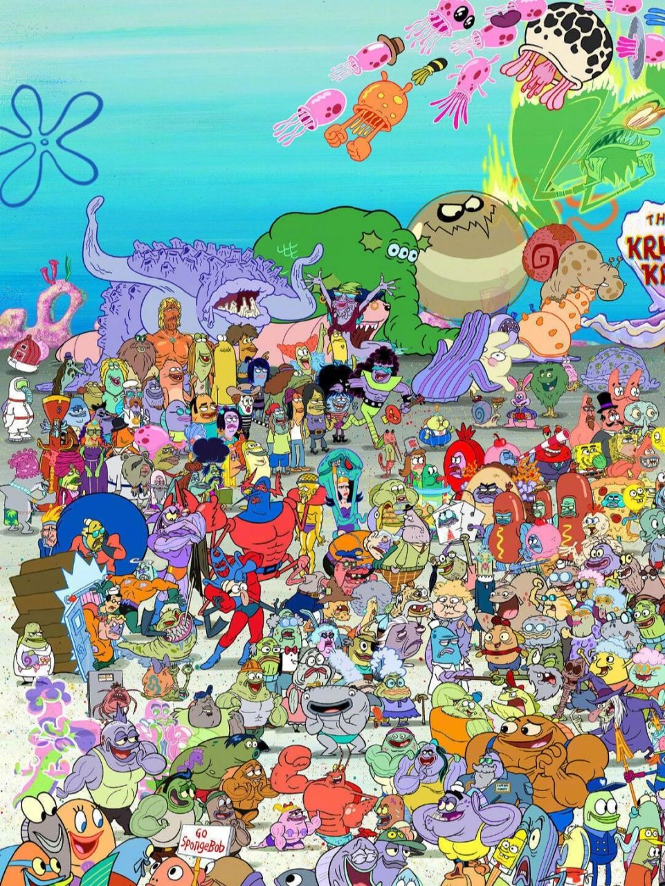 海绵宝宝全英雄图鉴1.0 又有谁能拒绝一个海绵宝宝全英雄的图片呢