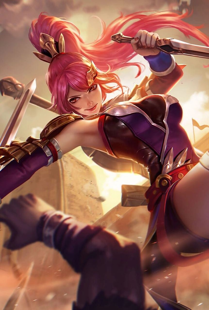 王者荣耀花木兰皮肤海报