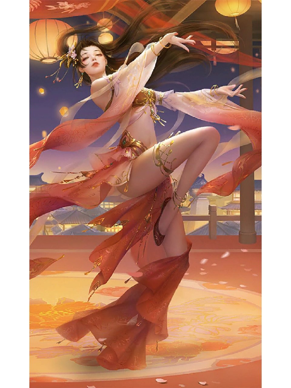 角色设计 |风月静好,你独一无二 古风佳人 古风美女游戏角色 设计原画