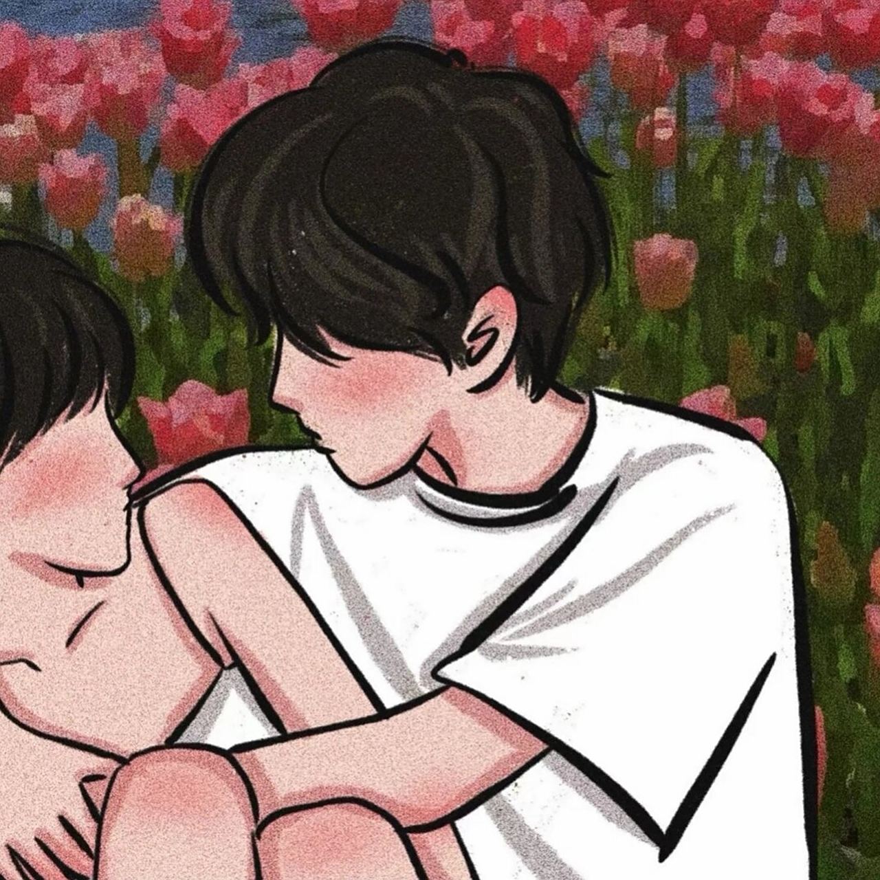 油画/情头 我逢人就说你是我的热爱