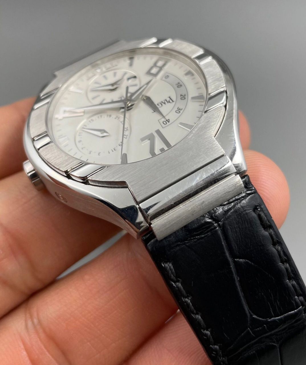 piaget伯爵polo系列g0a30027男士手表 伯爵polo系列:g0a30027,40mm表