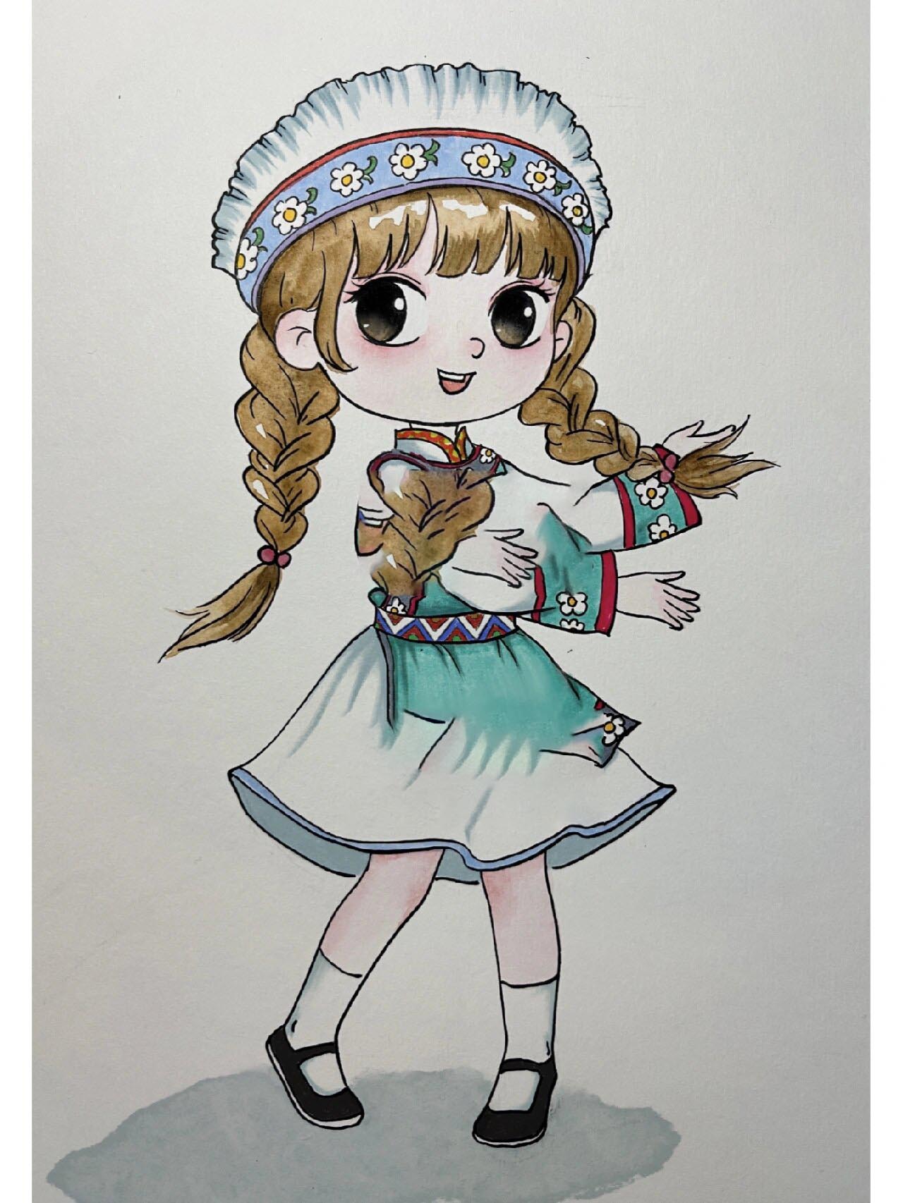 五十六个民族系列漫画—白族