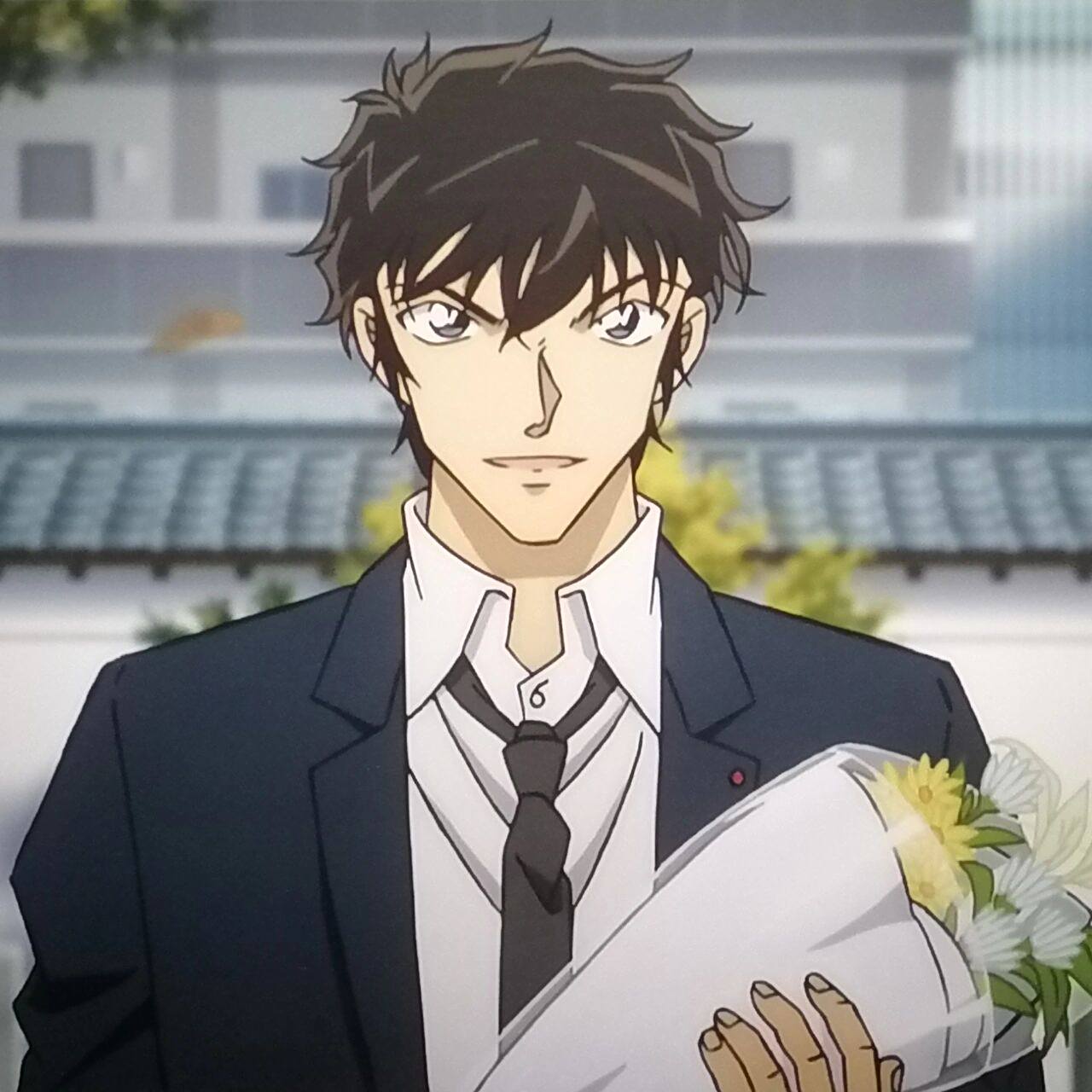 松田阵平&安室透头像 源自剧场版名侦探柯南:万圣节的新娘图片是在