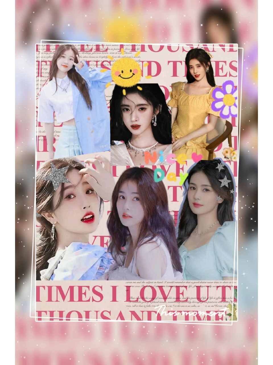 明星壁纸一百期之白鹿鞠婧祎虞书欣 贝贝 看过来