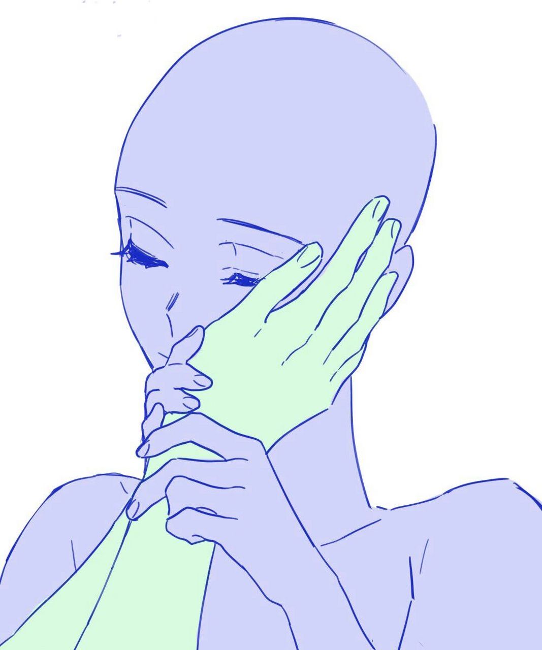 【绘画参考】人物动态姿势参考6015