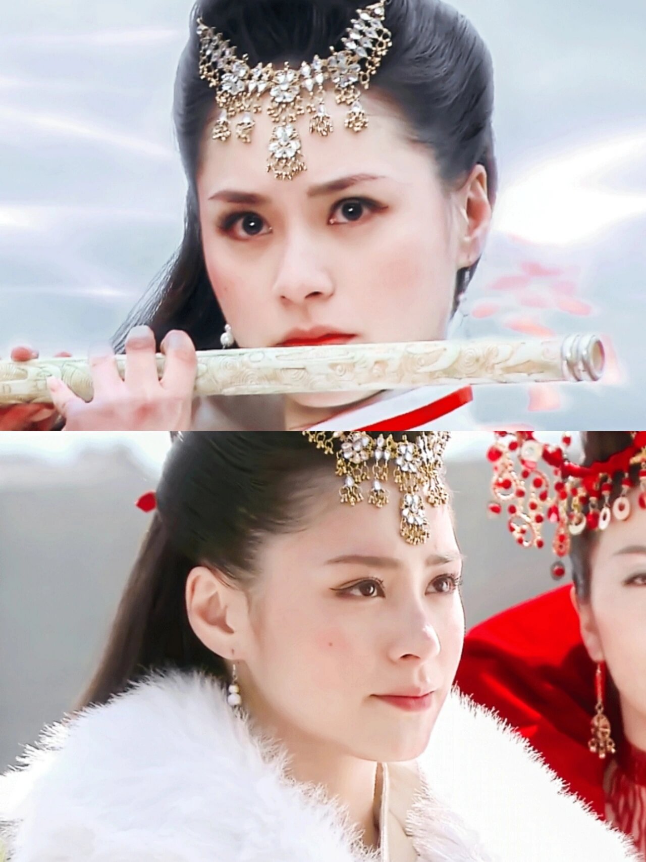 南越国第一美人——仙乐 钟欣潼67 仙乐 女娲传说之灵珠 面纱78