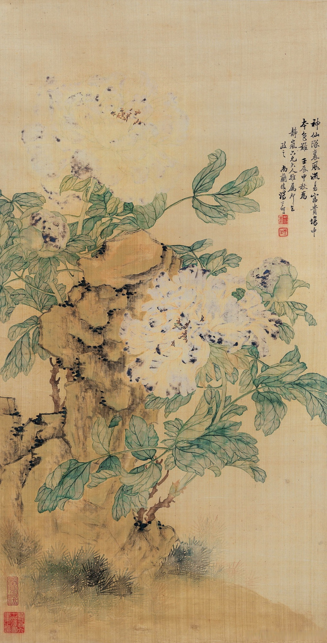 汤世澍花鸟画图片