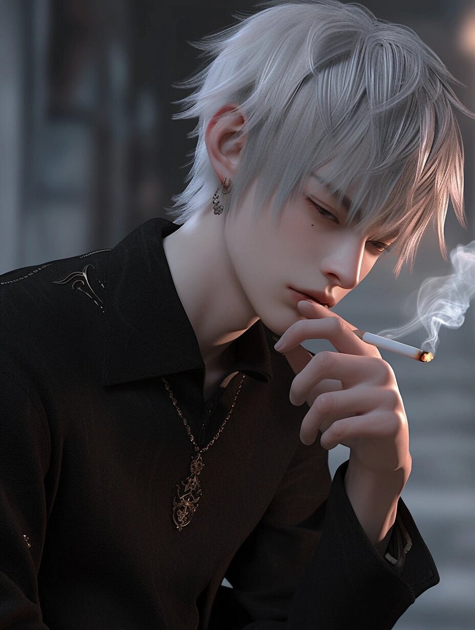 【男生头像】抽烟男孩,冷酷帅气 抽烟帅气男孩,来一根