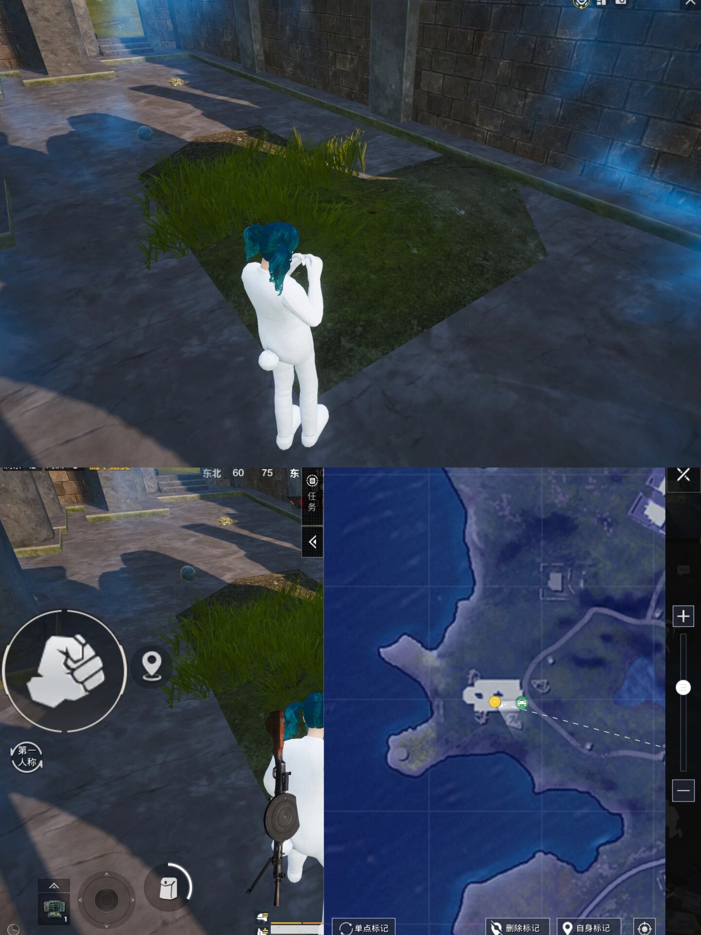 和平精英山谷最全打卡点77位置