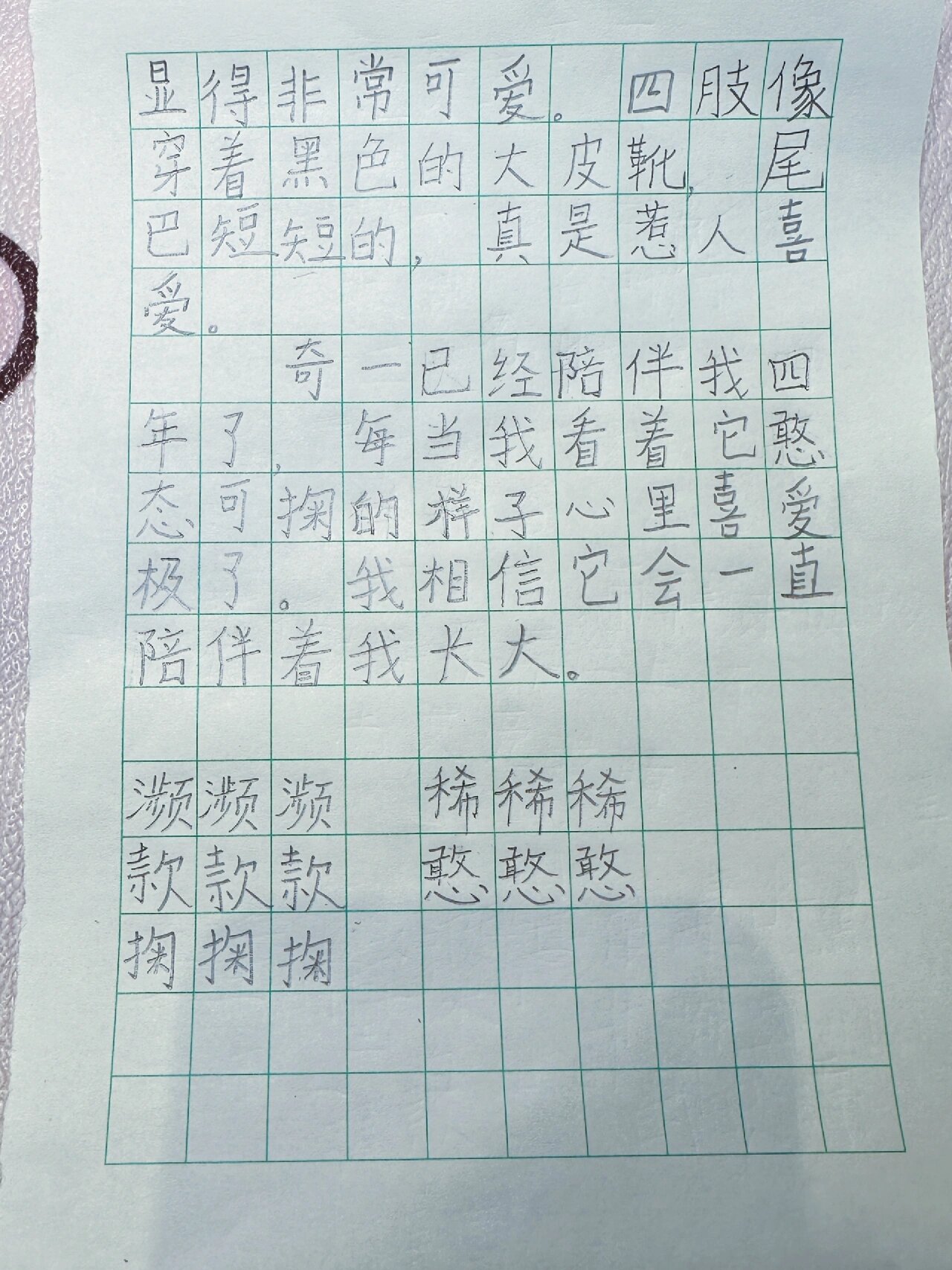 我心爱的玩具作文100字（我心爱的玩具作文100字怎么写）《我心爱的玩具作文100个字》