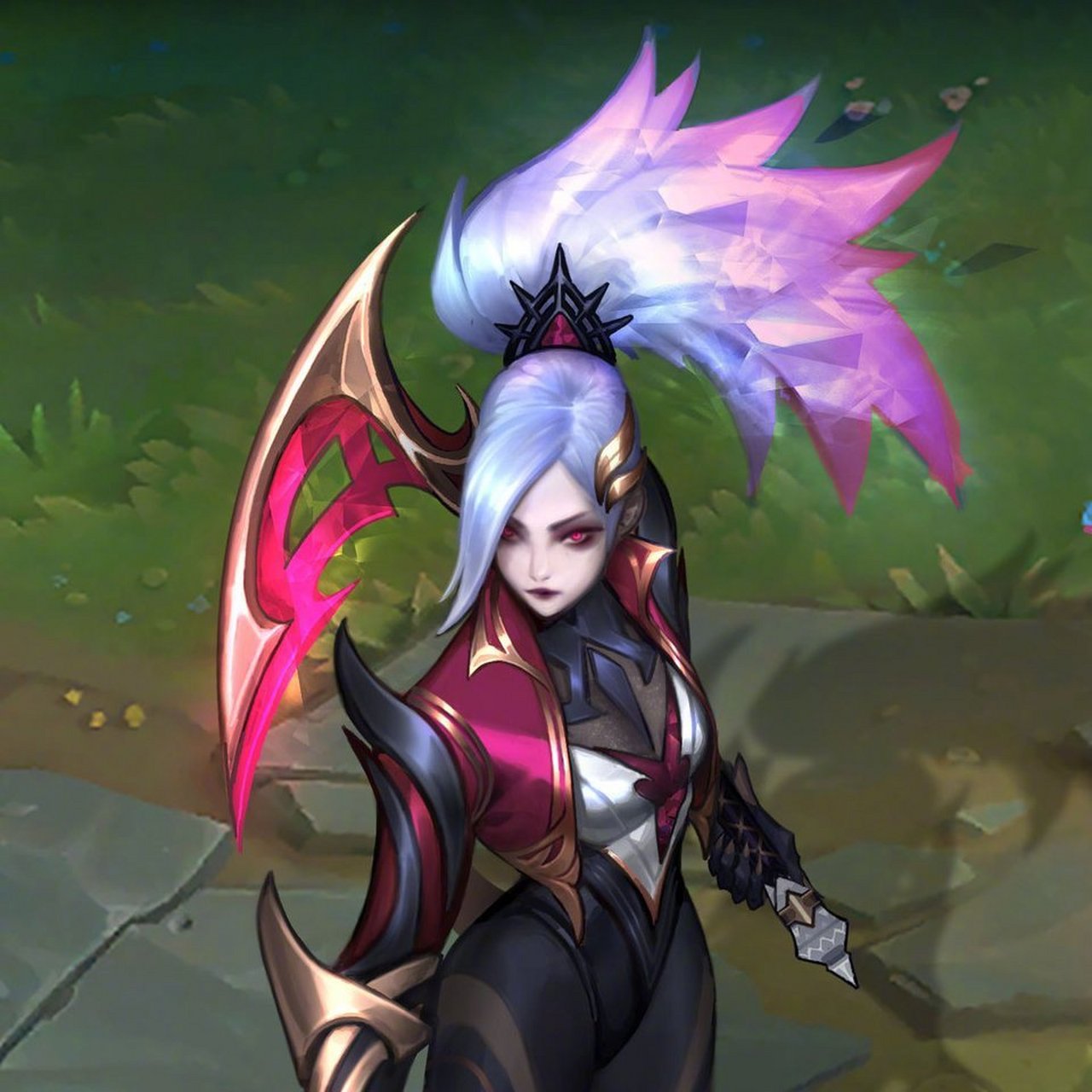 英雄联盟魔女2023皮肤#至臻 魔女 阿卡丽以及 魔女 阿卡丽的概念设计