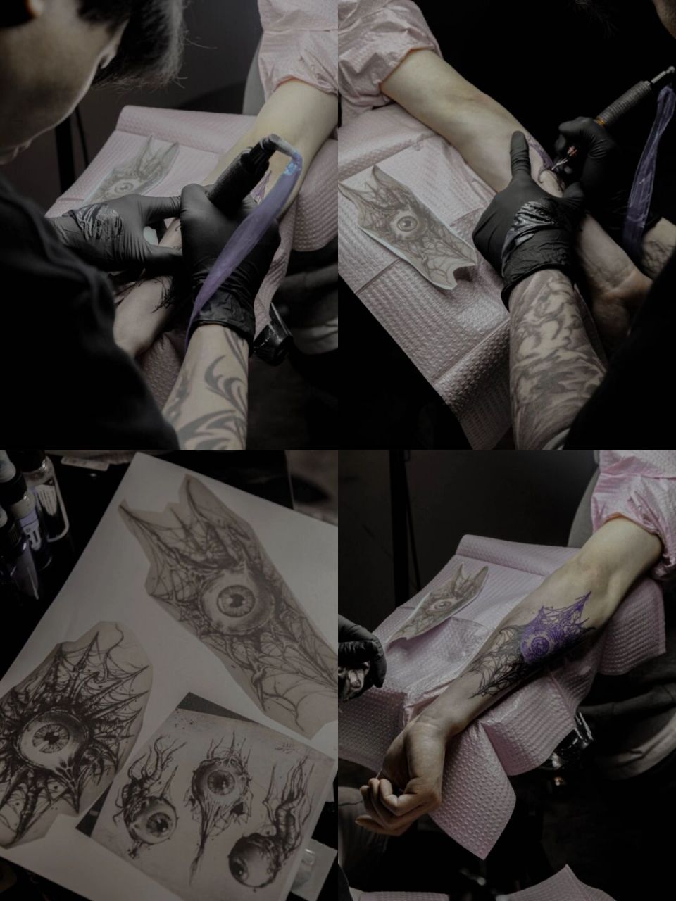 北路深巷子里的76615年好口碑纹身店 hello 这里是贵阳丁丁93