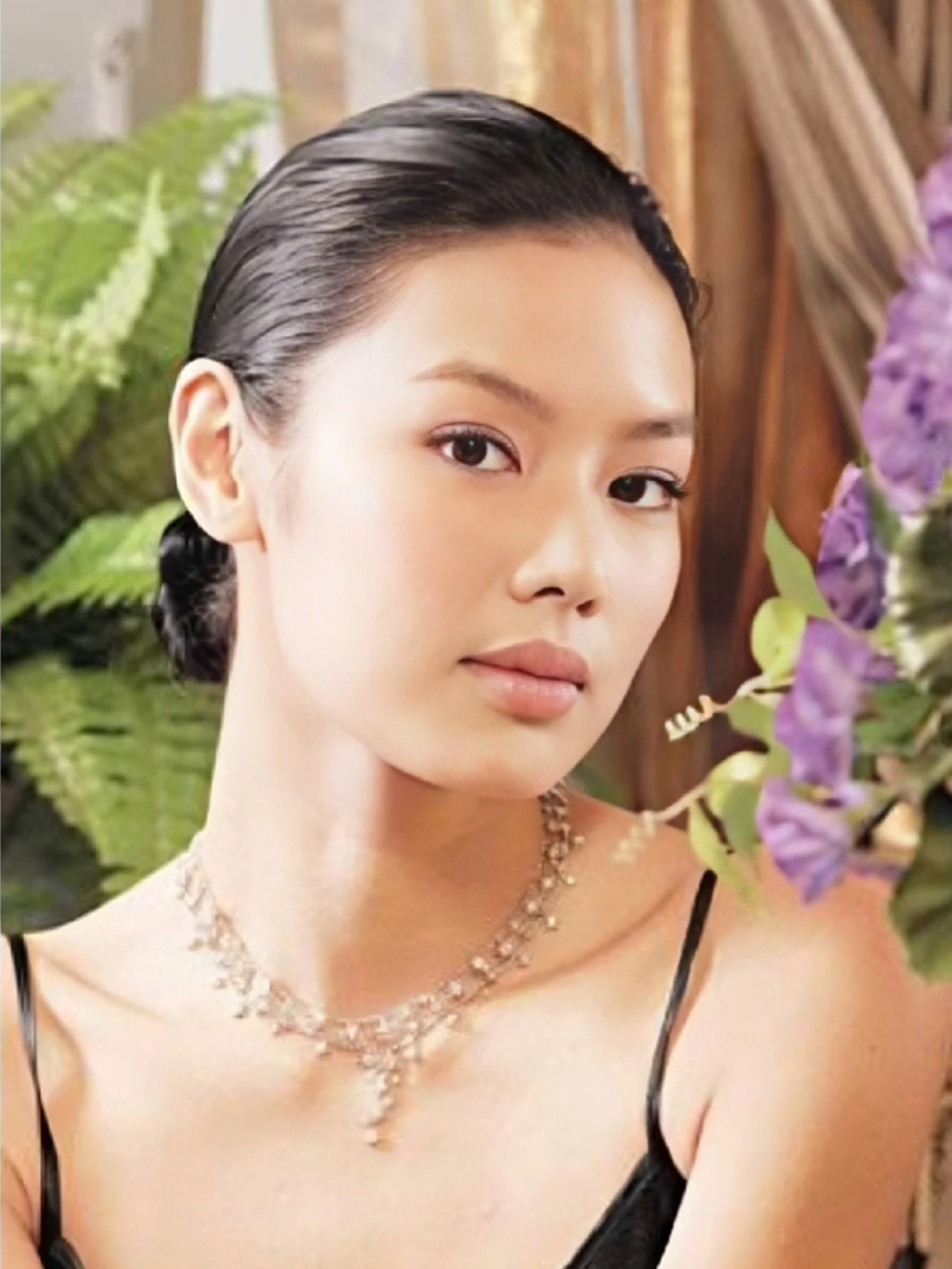 乐基儿早期的照片太美了!