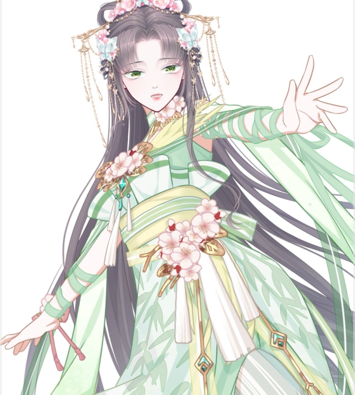 触漫搭配合集 一期古风姐姐—— 明天去春游好耶