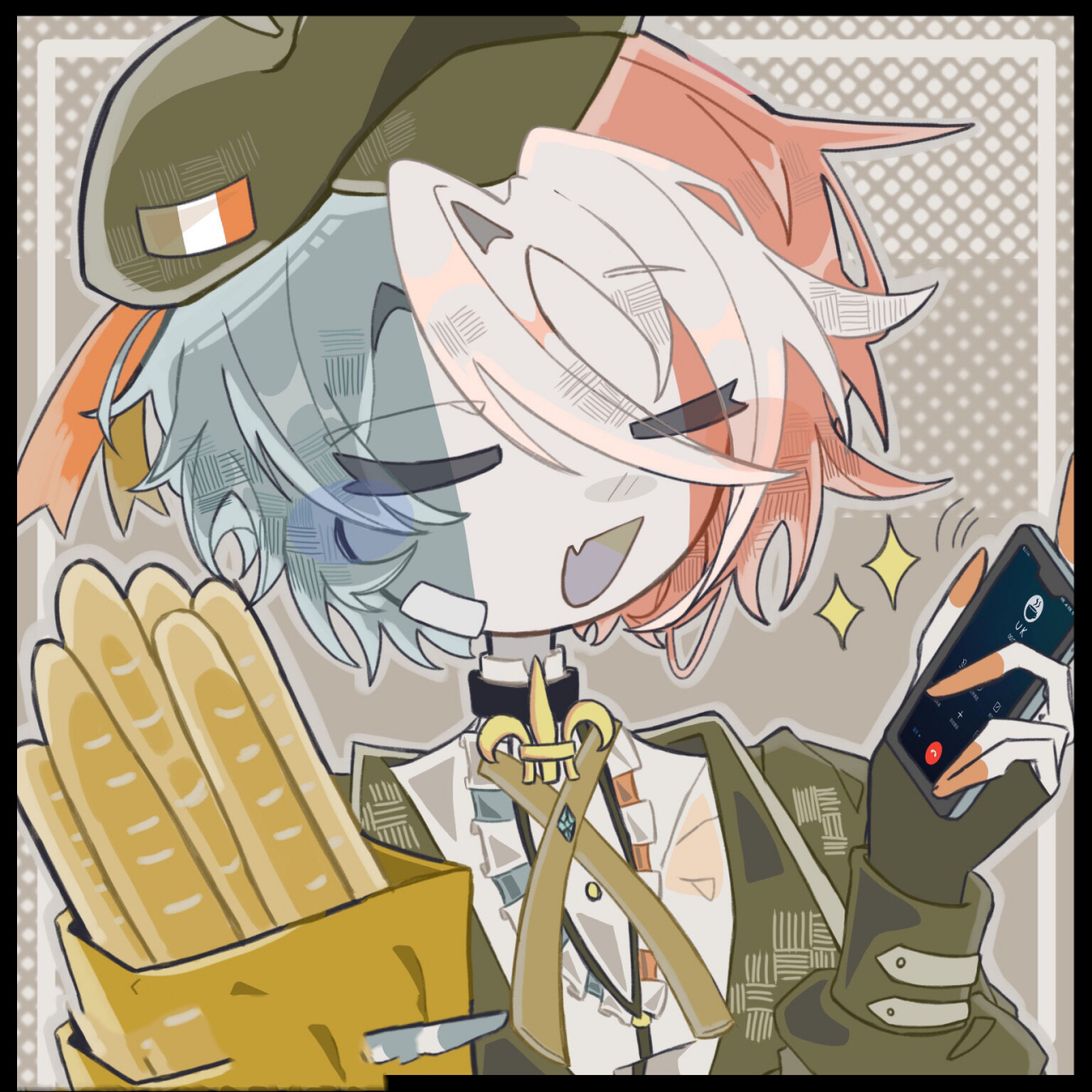 发发这两张#ch# #countryhumans# #ch法# #ch英# #法英# 不要再问能不