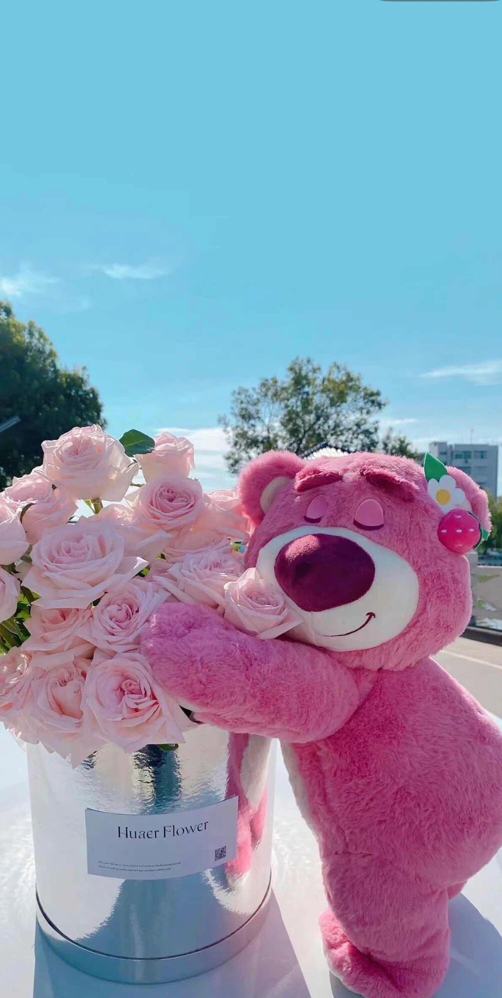 草莓熊系列壁纸 粉粉嫩嫩,超级喜欢