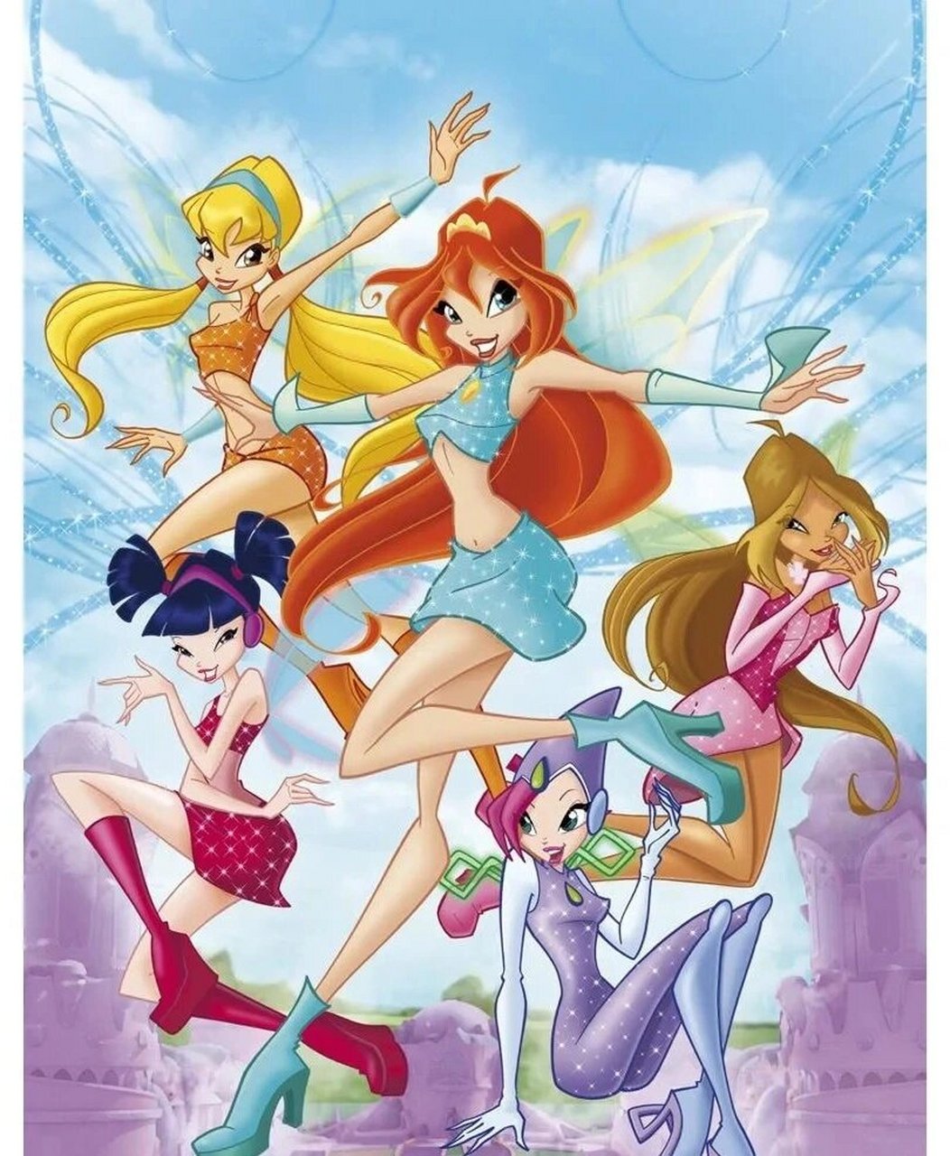 我的童年丨魔法俏佳人 蕾儿/神龙圣火仙子 丝黛娜/日月仙子 芙罗拉