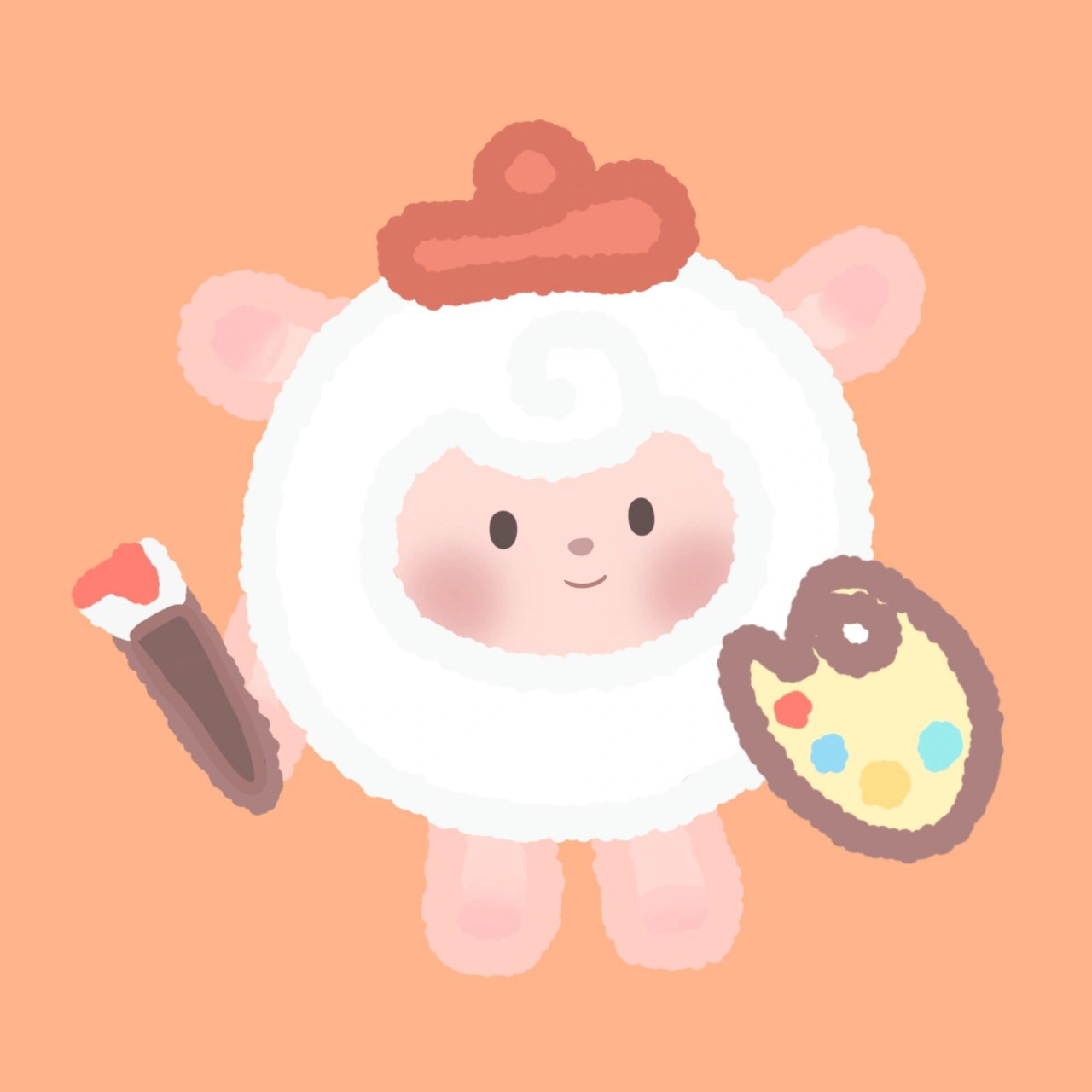 头像|duangduang羊好可爱啊 画了一只duangduang羊,是你们的小羊嘛