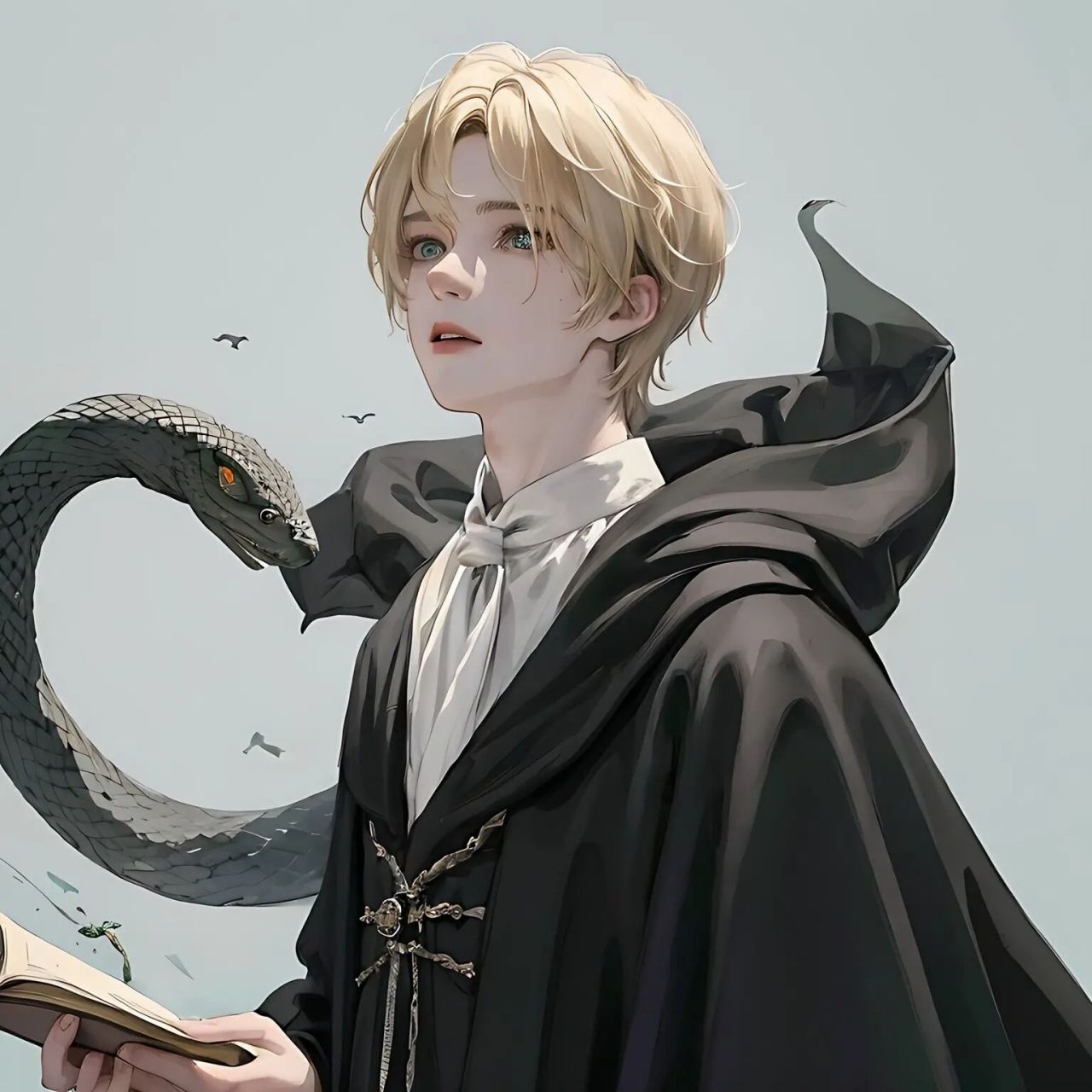 哈利波特系列|男生头像——金发碧眼美少年      头像