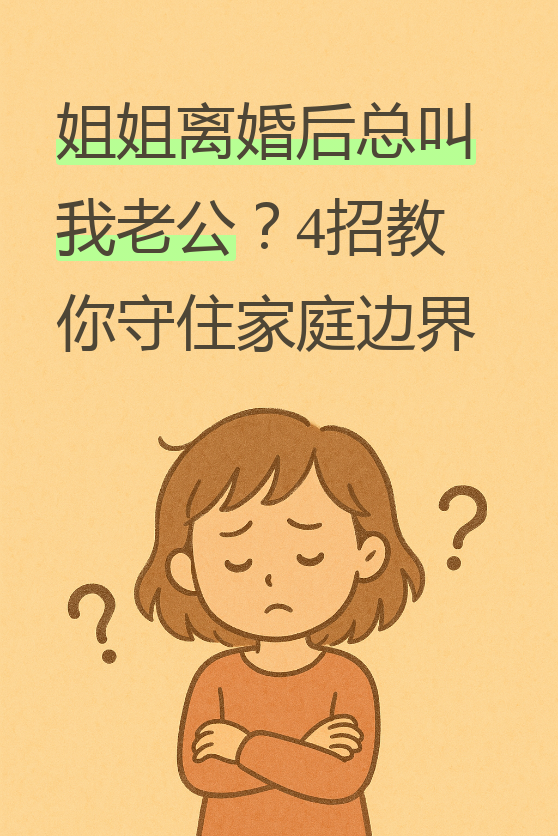 这种家庭边界问题,其实很多重组家庭都会遇到