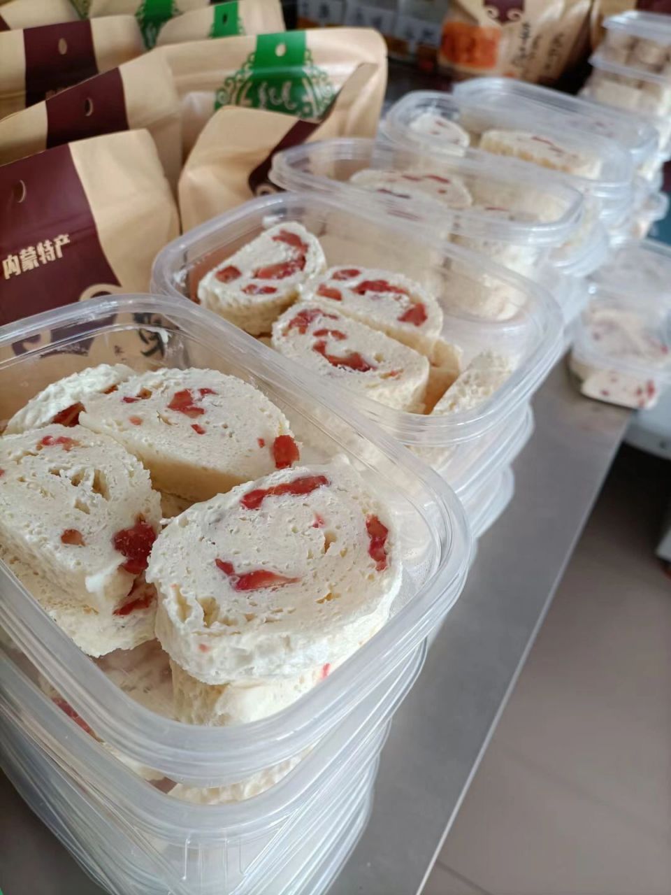 无敌好吃! 奶皮子卷真心好吃!