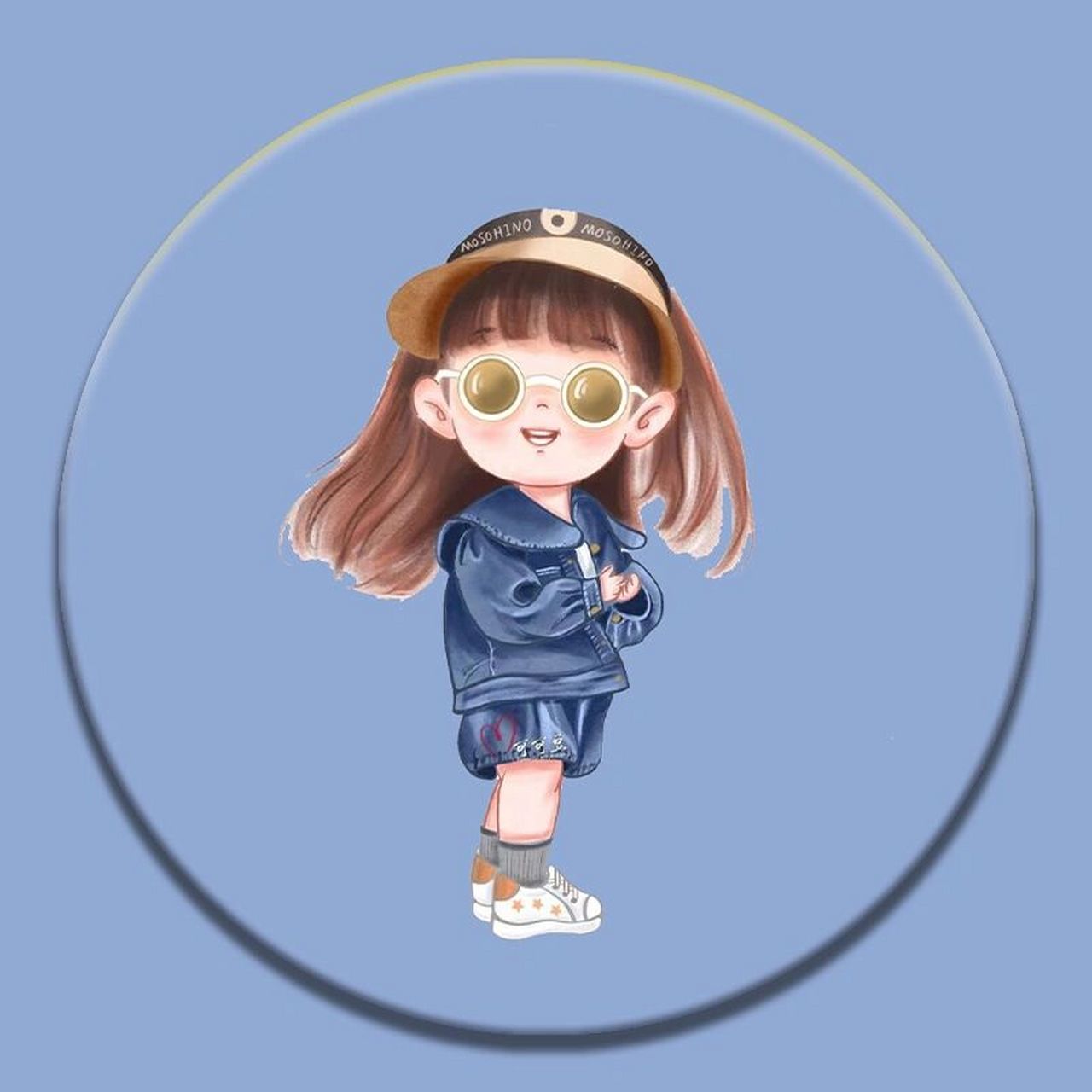 卡通图片自愈人心