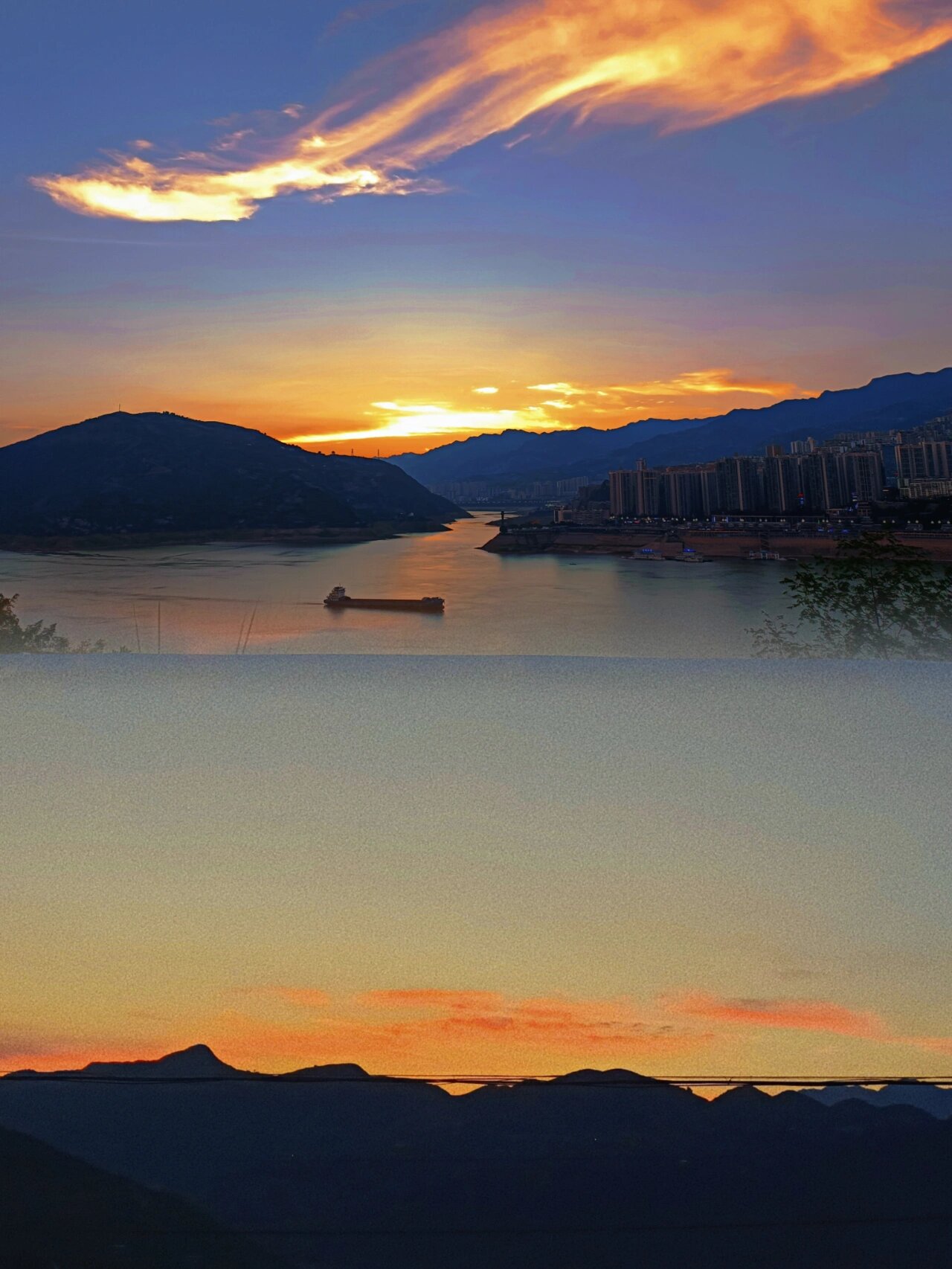 日落西山‖风景照