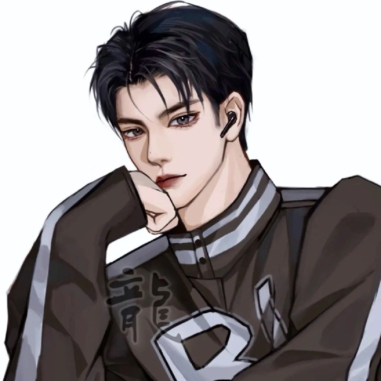 冷调痞帅动漫男头 人山人海人来人往,自尊自爱自由自在