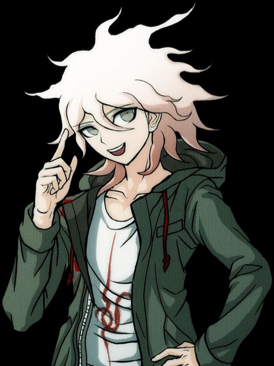 狛枝凪斗立绘🌚💦  喝喝,给爷看😡👊🏻🌚💦