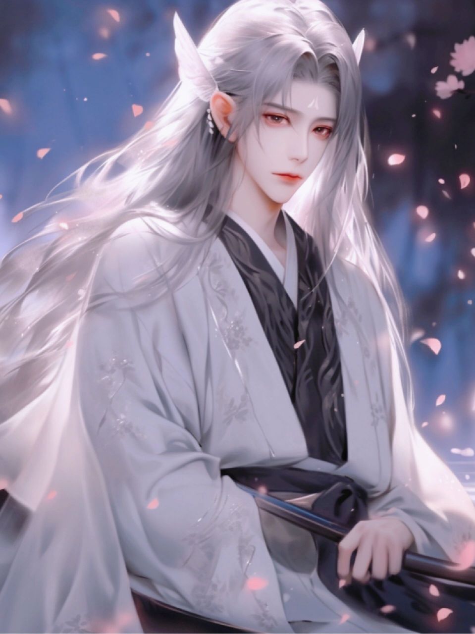 古风头像·古风美男子·男生头像 古风二次元美男子头像