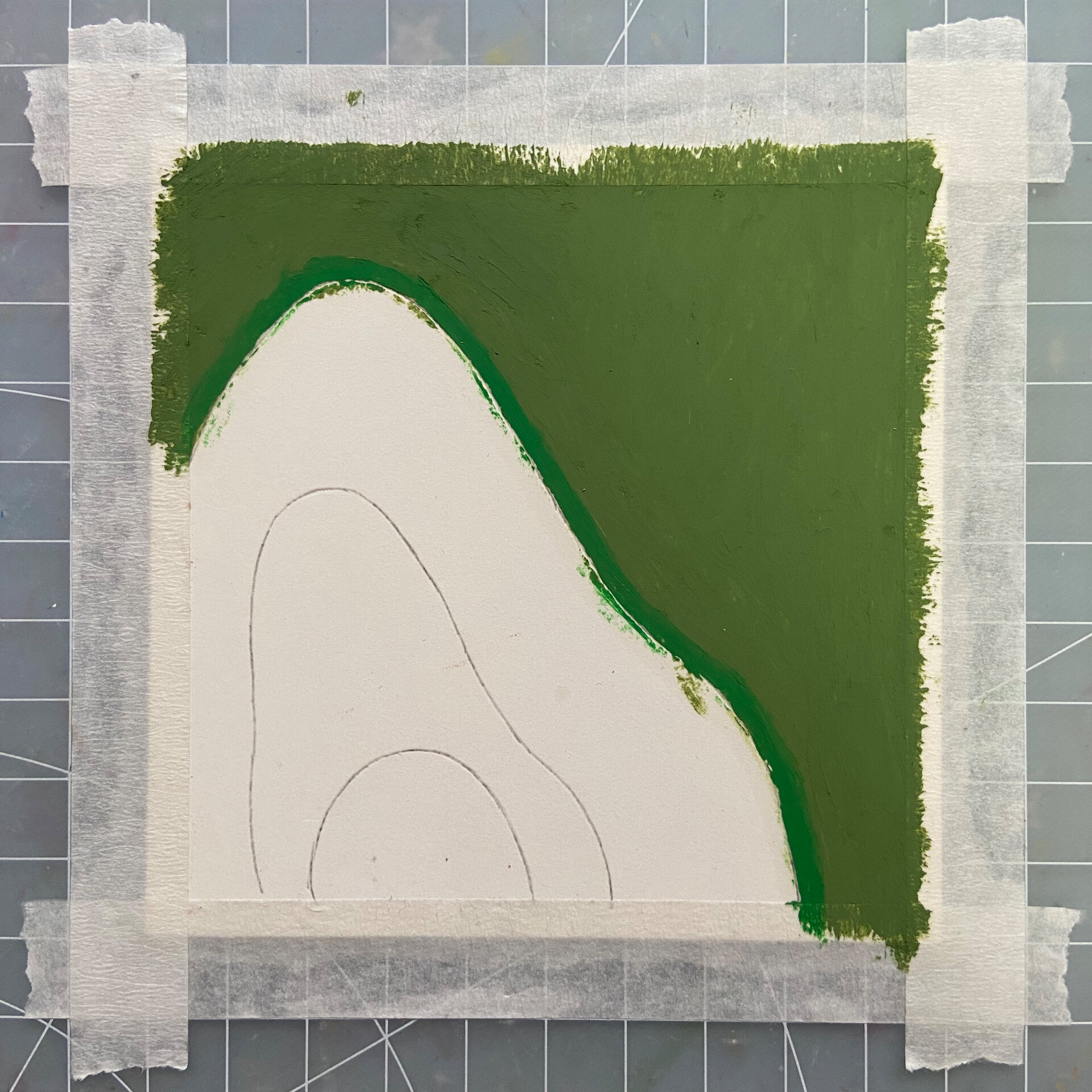 油画棒—牛油果绿(内含教程 色号) 临摹:  油画棒:安美鲸(043,246,305