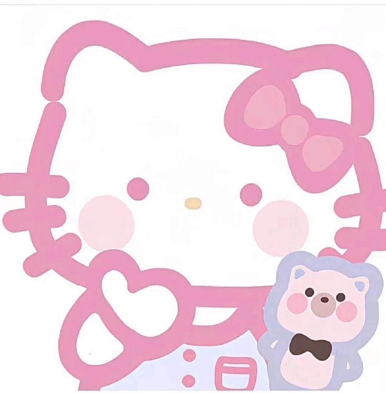 超可爱kt猫头像 有人恋爱 有人劈腿 有人从年头寡到年尾  喜欢自取