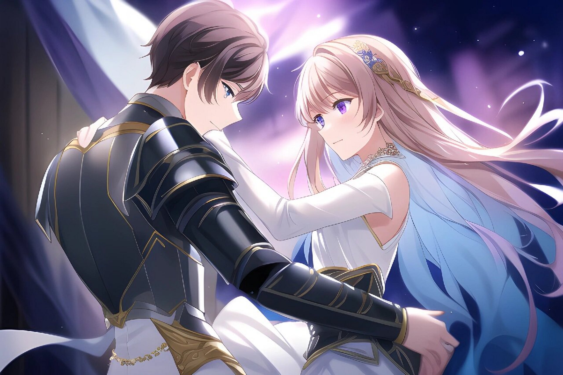 王昭君李白cp「第四弹」 ai生成,「鸣剑61曳影&星穹之声」,最后一张