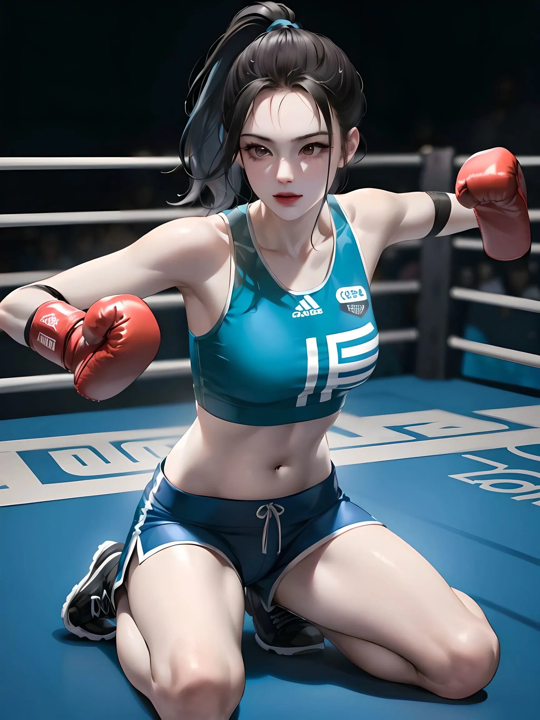 拳击美女就是美