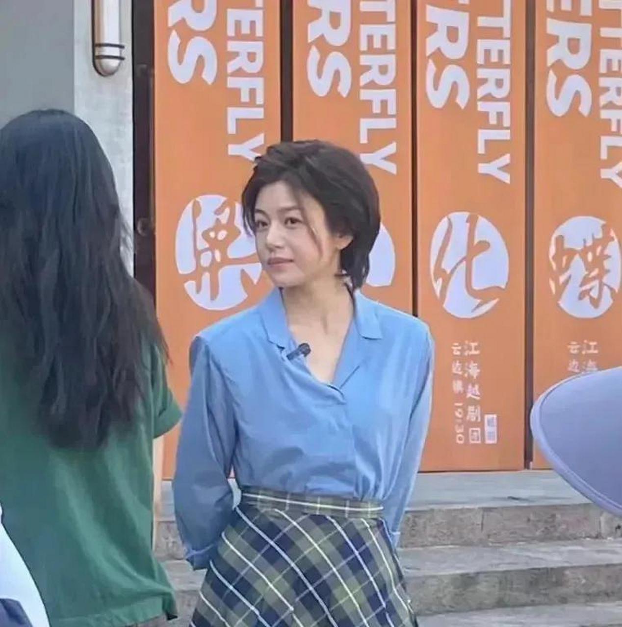 陈妍希,引发热议!  新剧短发造型颠覆以往清纯形象.