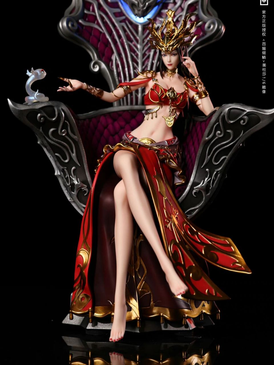 美杜莎女王的腿 全世界只有我感觉斗破苍穹手办有腿叛女王比动漫更