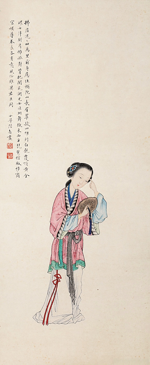 民国才女陆小曼笔下的仕女