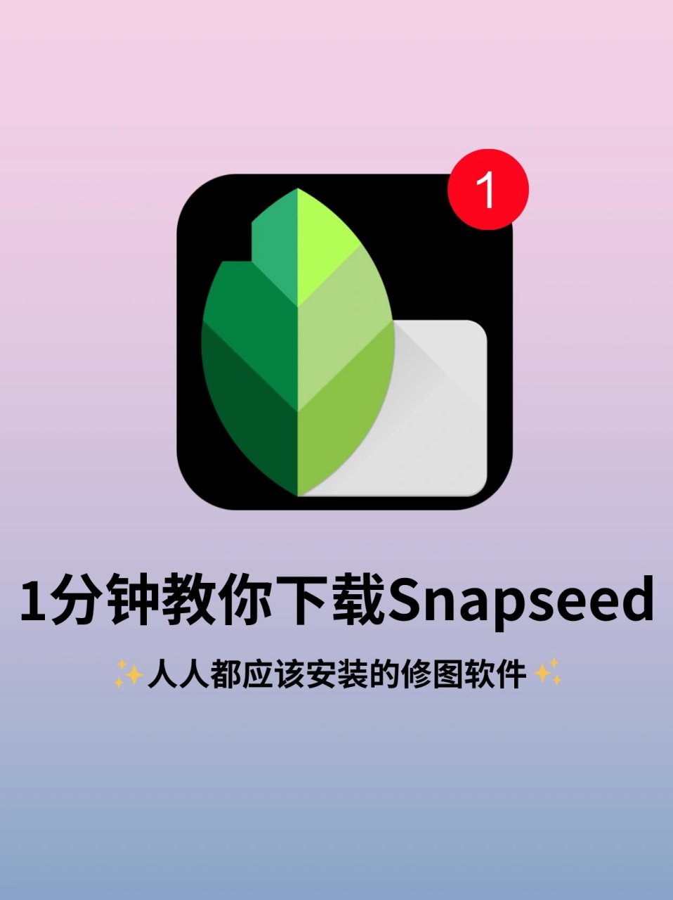 snapsee手机修图教程图片