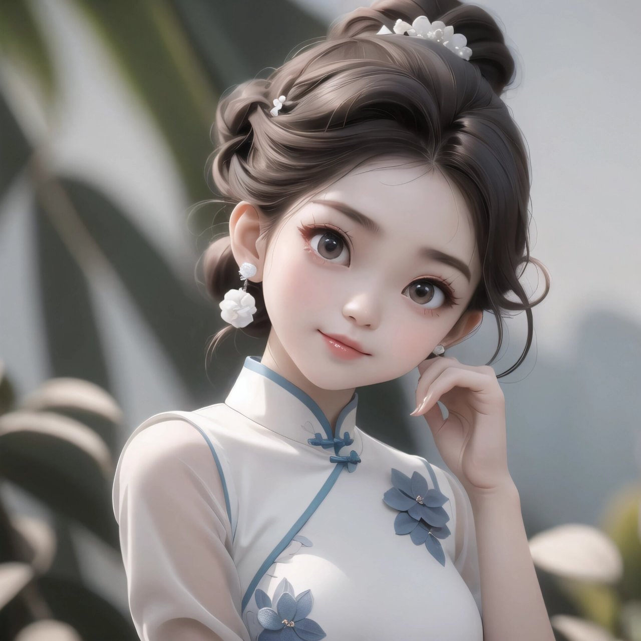 恬静文雅的民国小姐姐头像