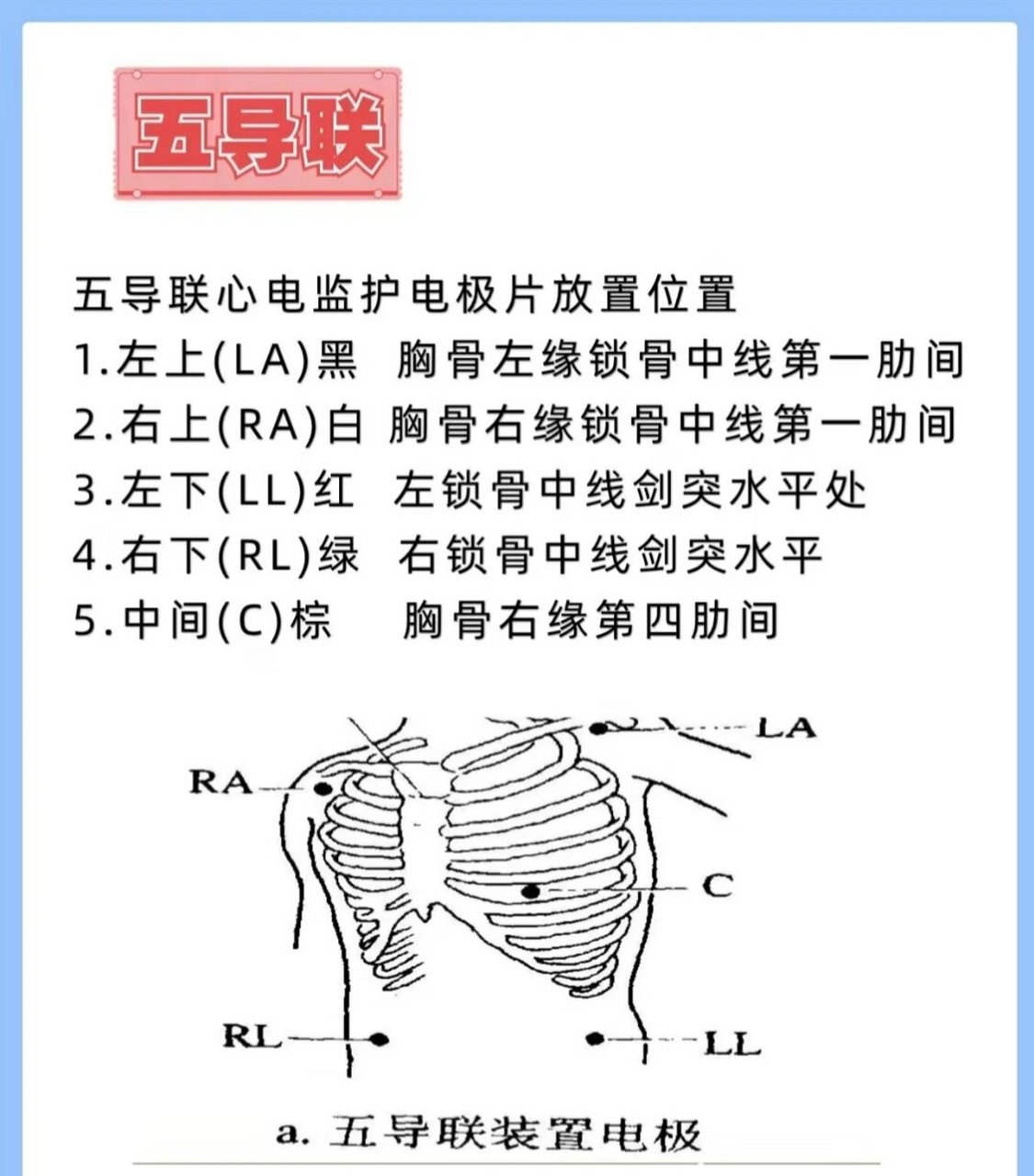 五导联心电监护仪位置图片