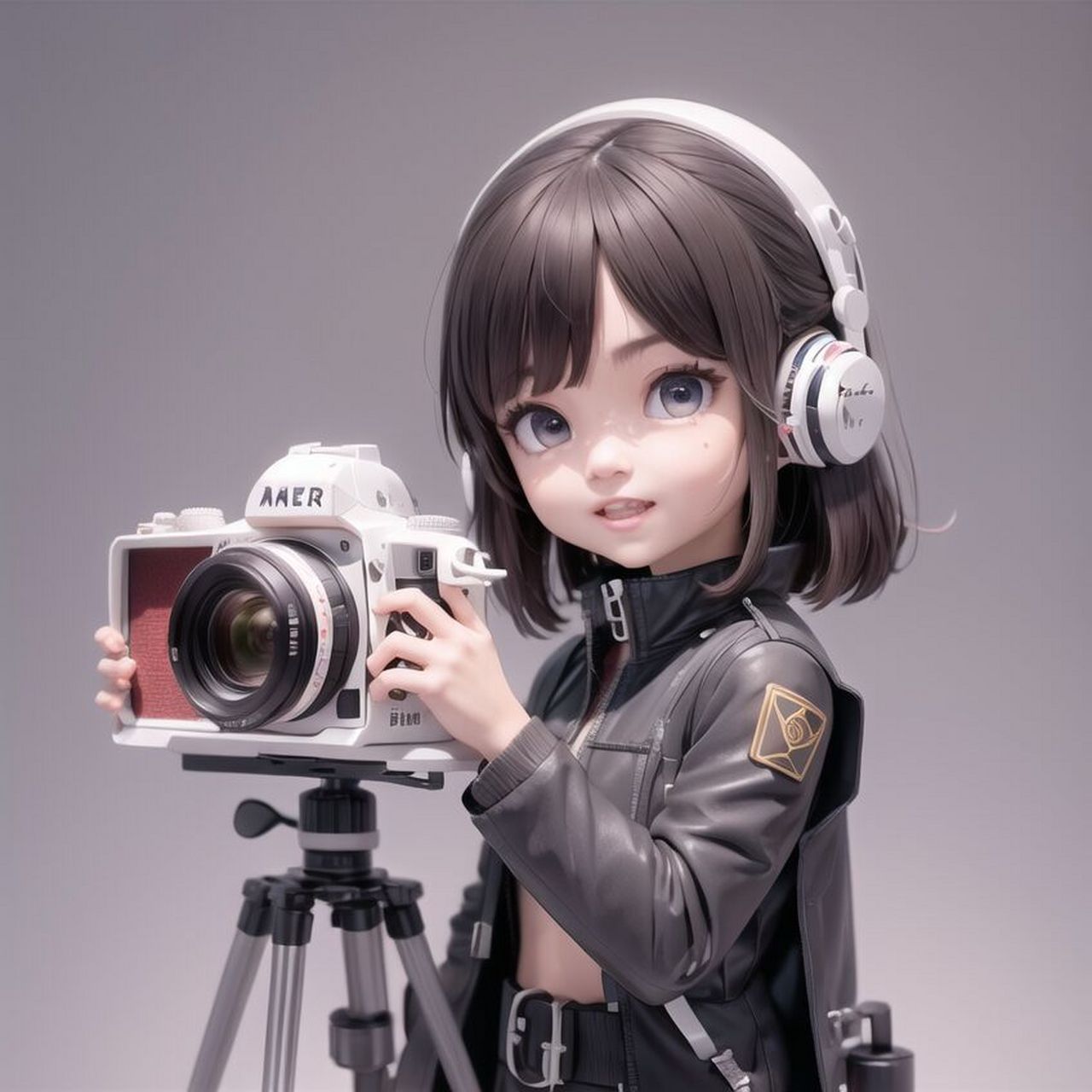 可爱的摄影师头像图标分享,喜欢的拿走