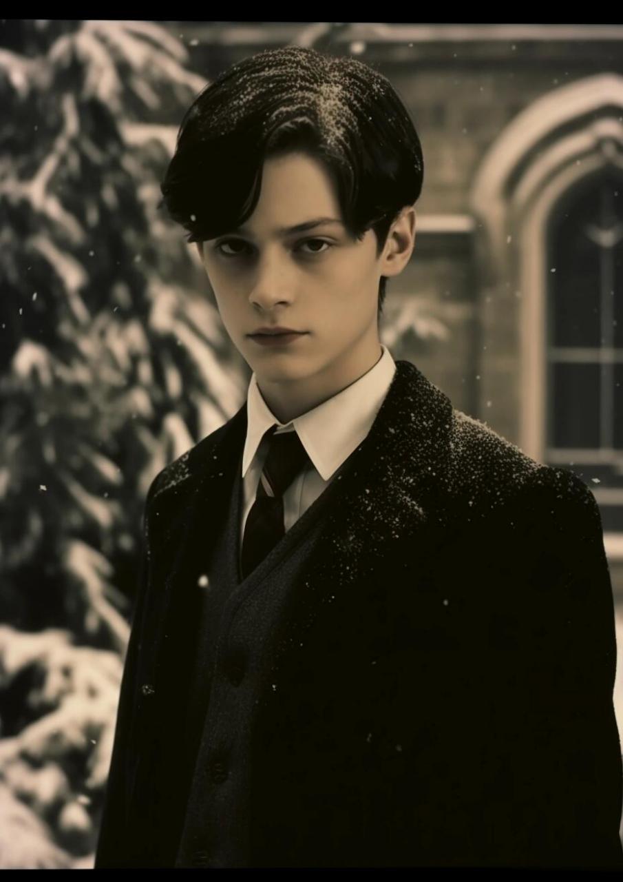 伏地魔的学生时代这个系列可能会多出几期~ #ai# #hp# #哈利波特