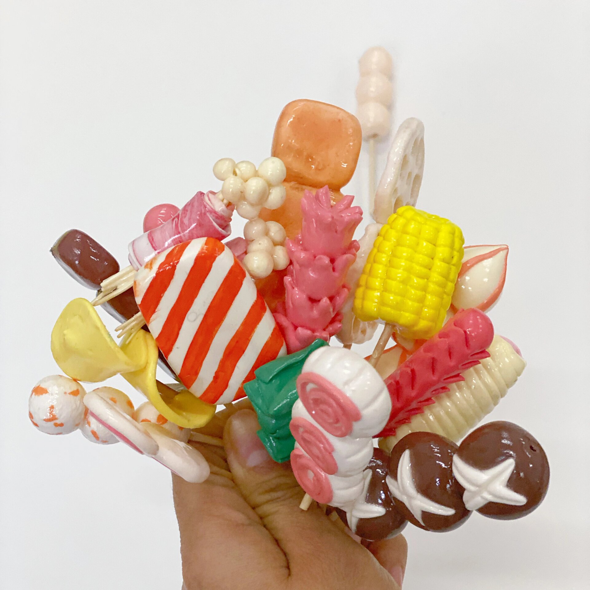 超轻粘土串串96