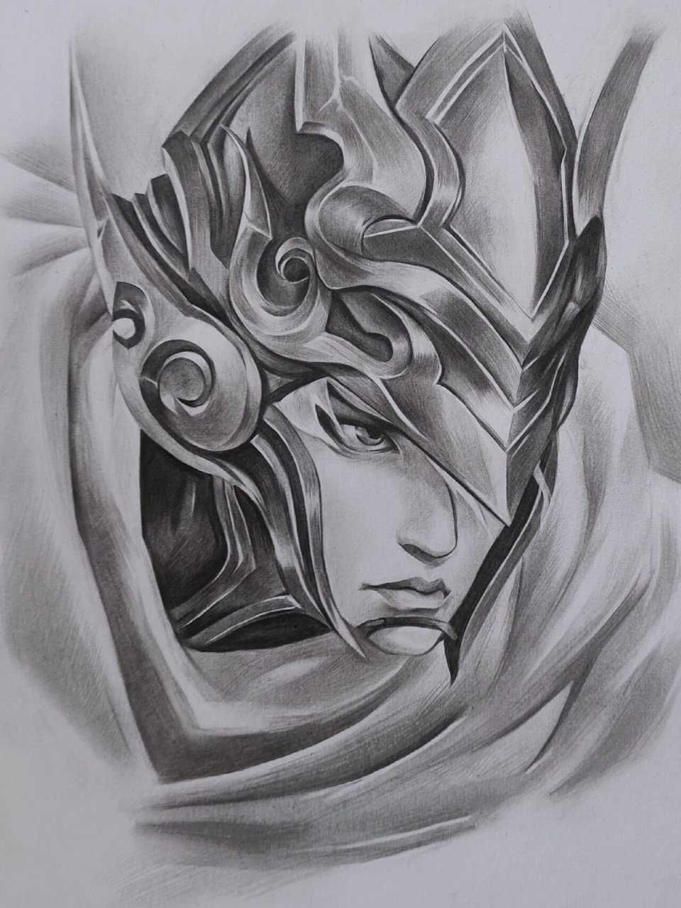 王者荣耀素描合集(五虎上将) 吾家屡世公侯,启识村野匹夫 一身转战