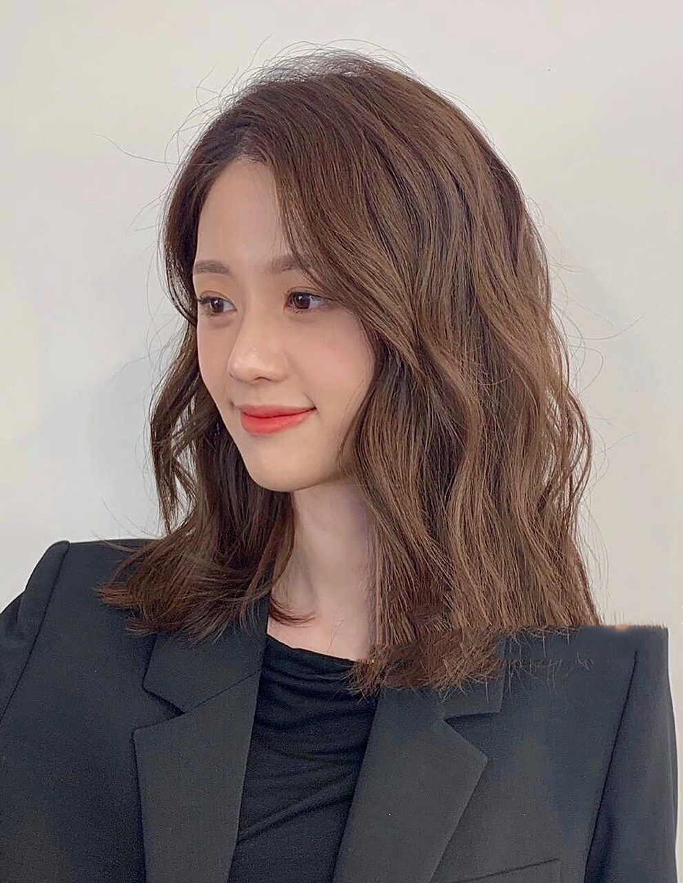 齐肩法式烫木马卷 可复古可甜美 中短发必烫 中长发烫发 法式烫 圆脸